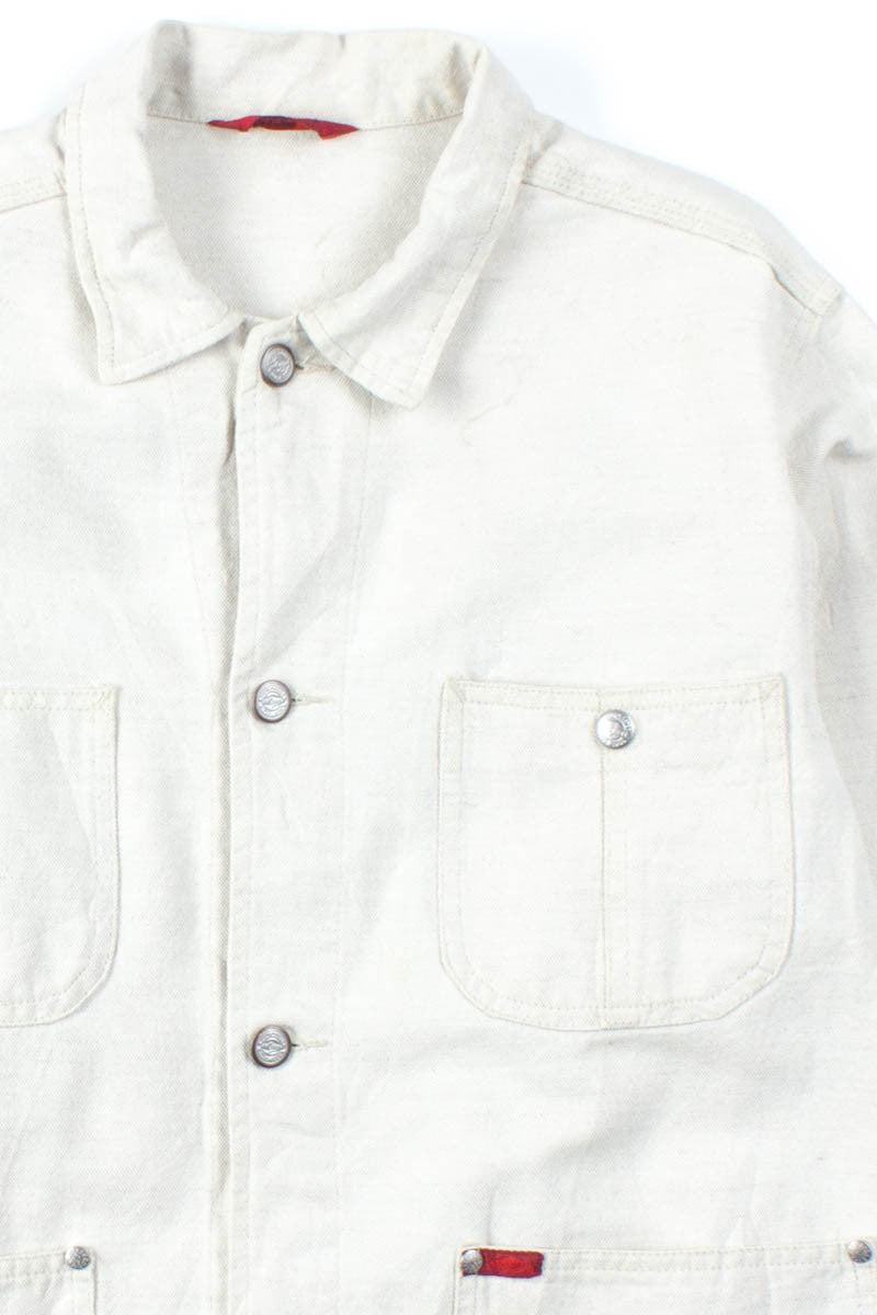 Vintage White Lee Chore Coat 923