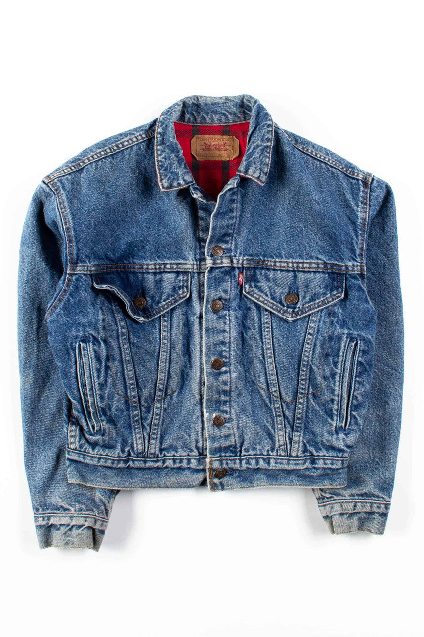 Vintage Levi's Fleece Lined Denim Jacket 1091