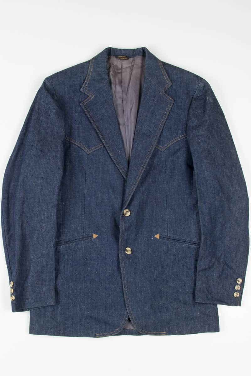 Vintage 70s Levi's Panatela Denim Blazer 1229