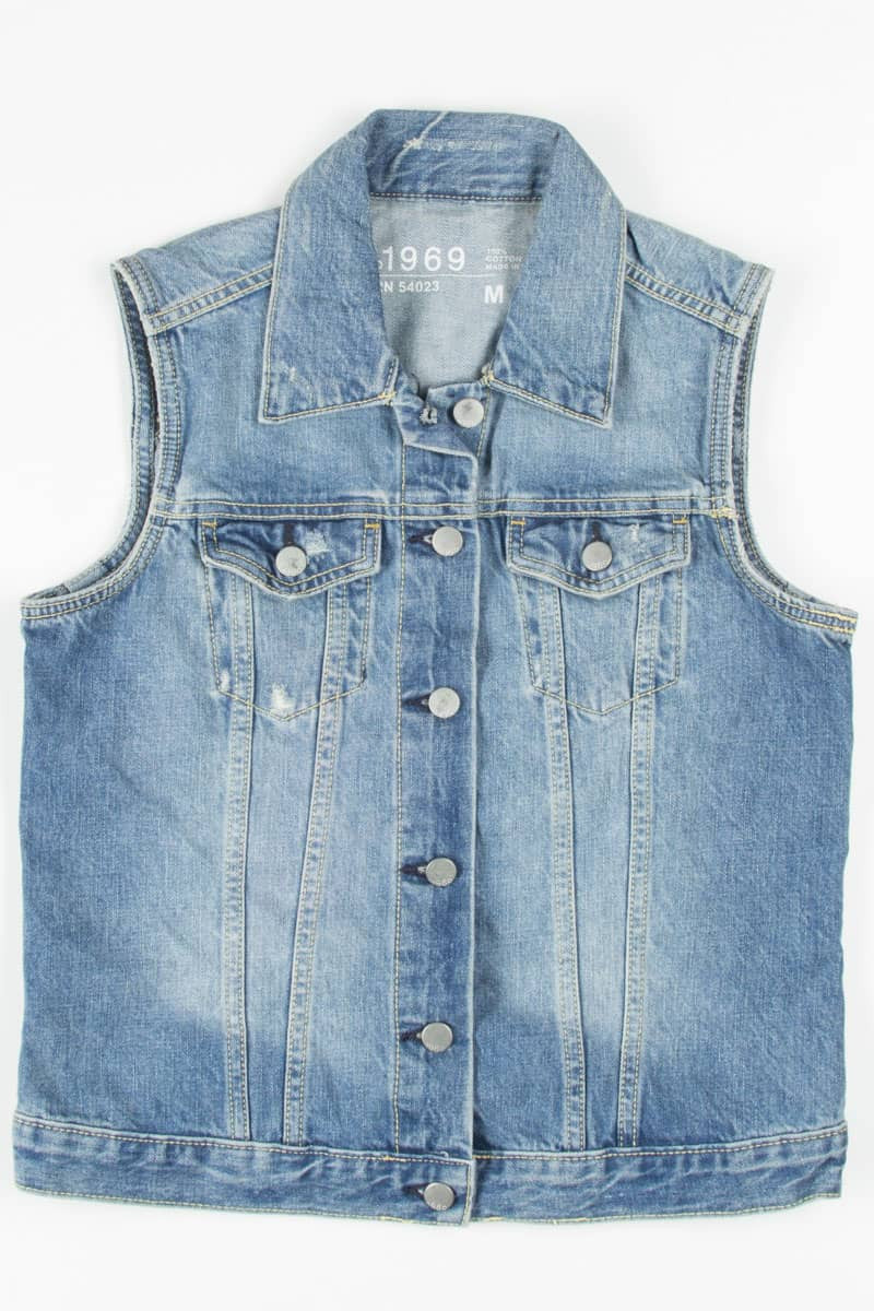 Vintage Denim Vest 1290