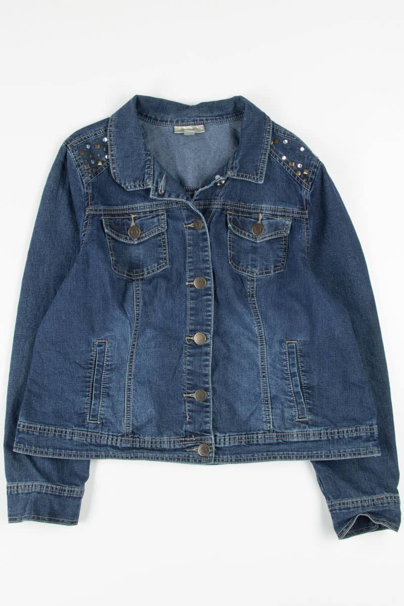 Studded Denim Jacket 1322