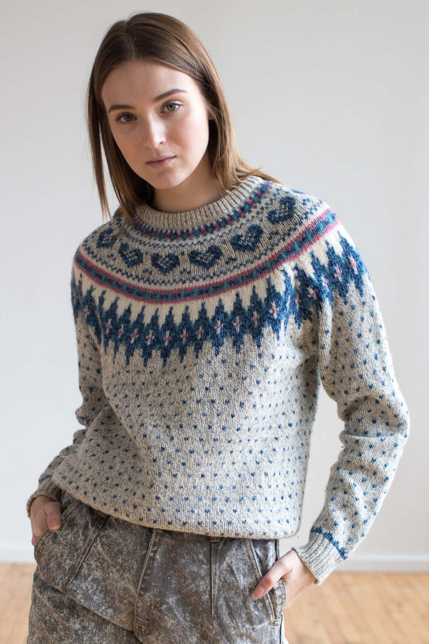 Vintage Fair Isle Sweater 435