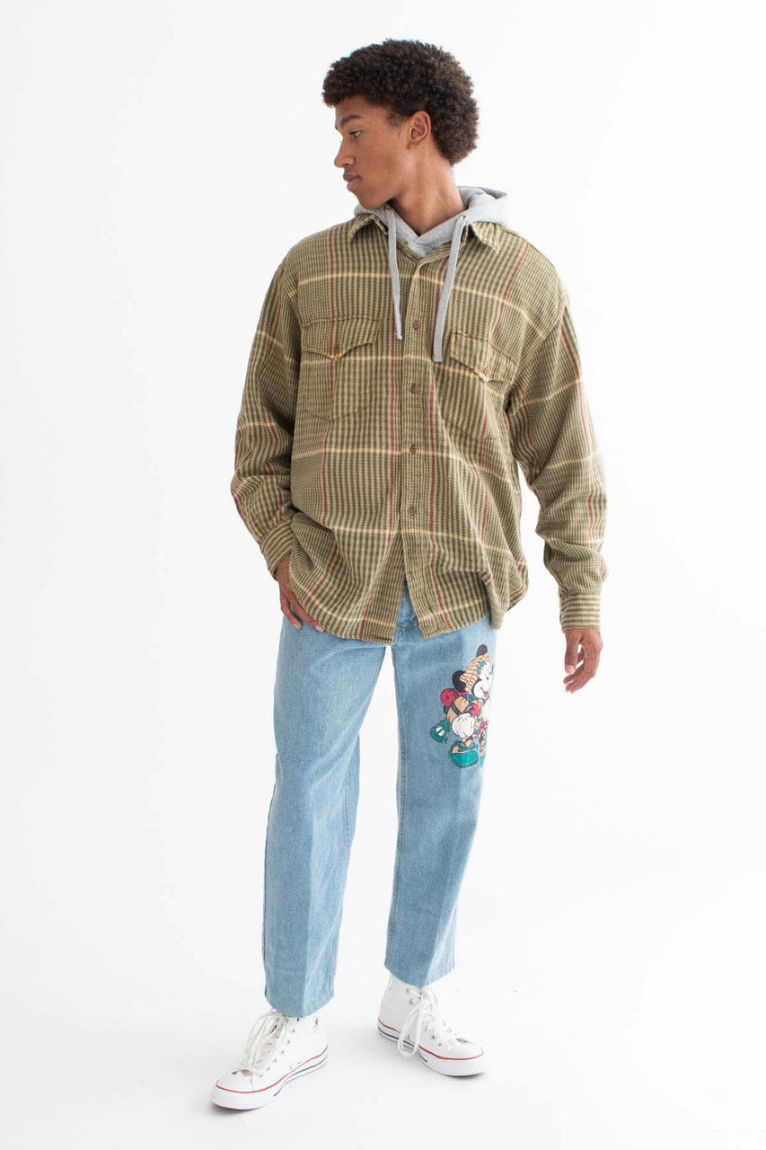 Vintage OSCC Flannel Shirt 3767