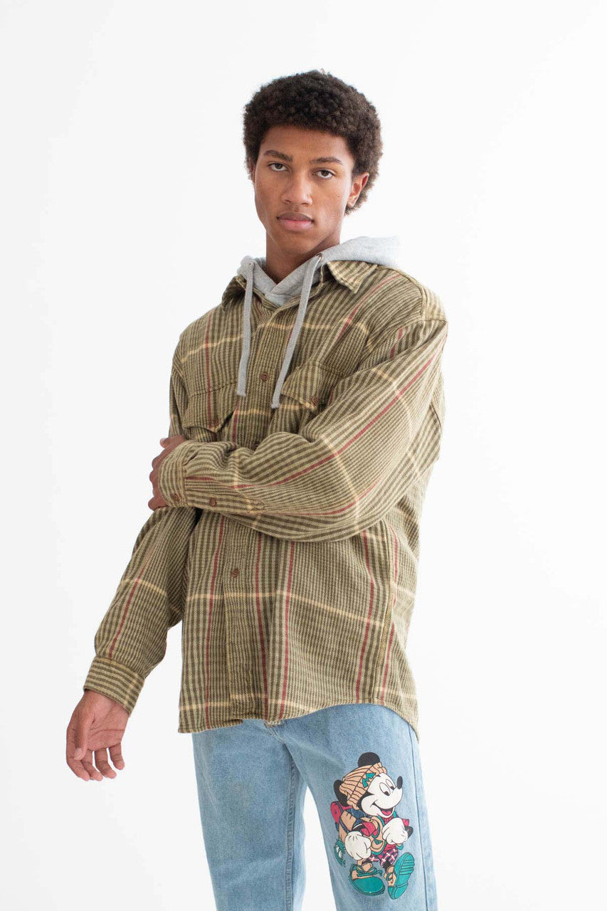 Vintage OSCC Flannel Shirt 3767