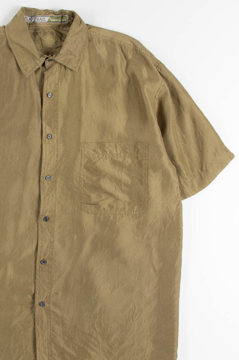 Vintage Blue Silk Shirt main image 0