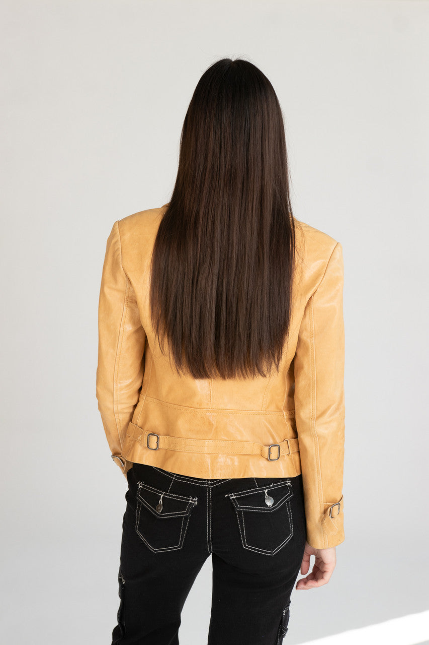 Vintage Peruzzi Italy Leather Jacket