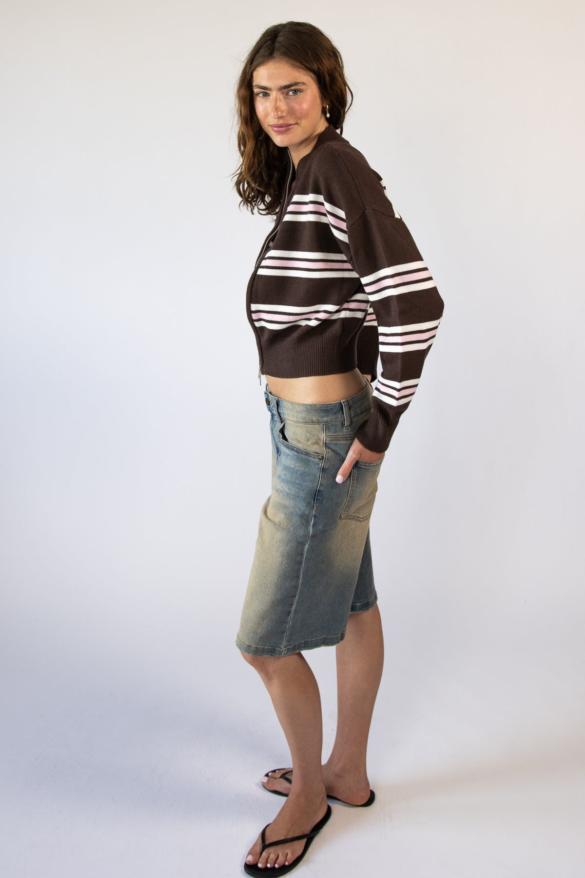 Vintage Wash Denim Jorts