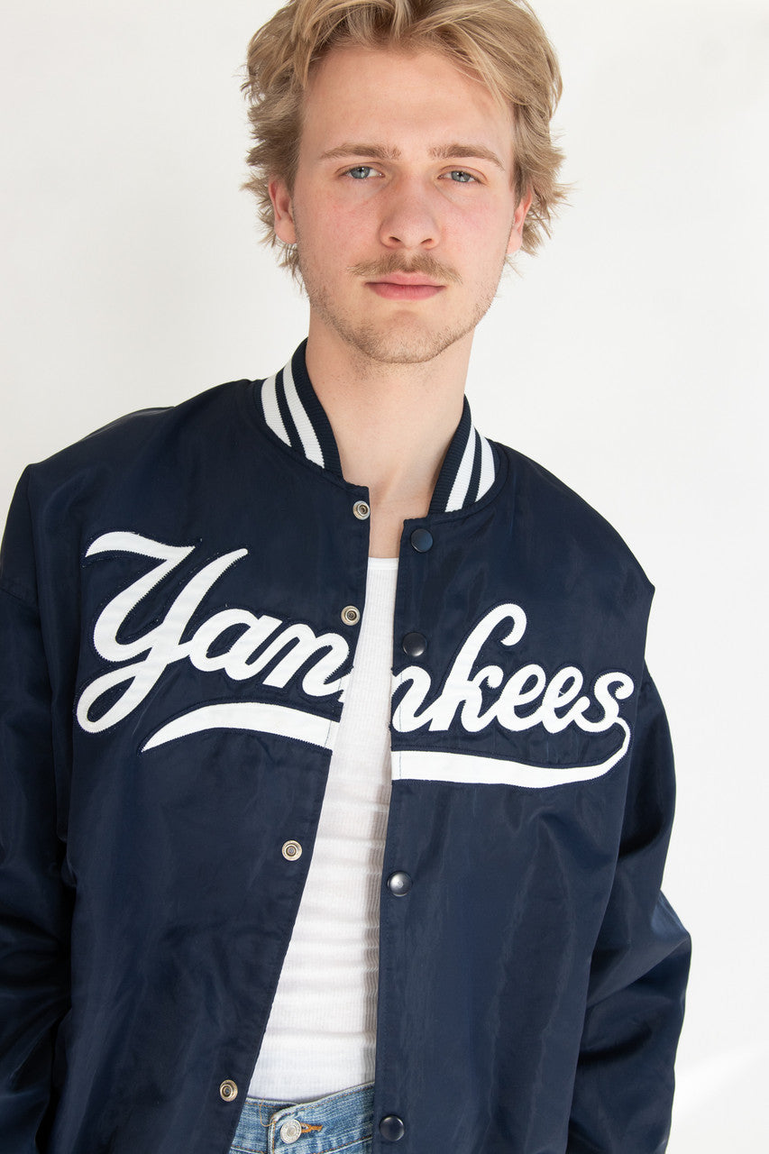 Vintage New York Yankees Satin Starter Diamond Collection Lightweight Jacket