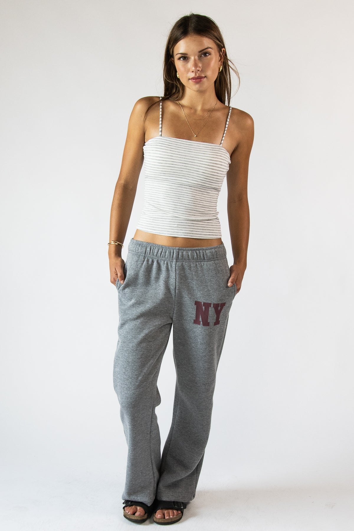 Wide Leg Graphic Sweatpants