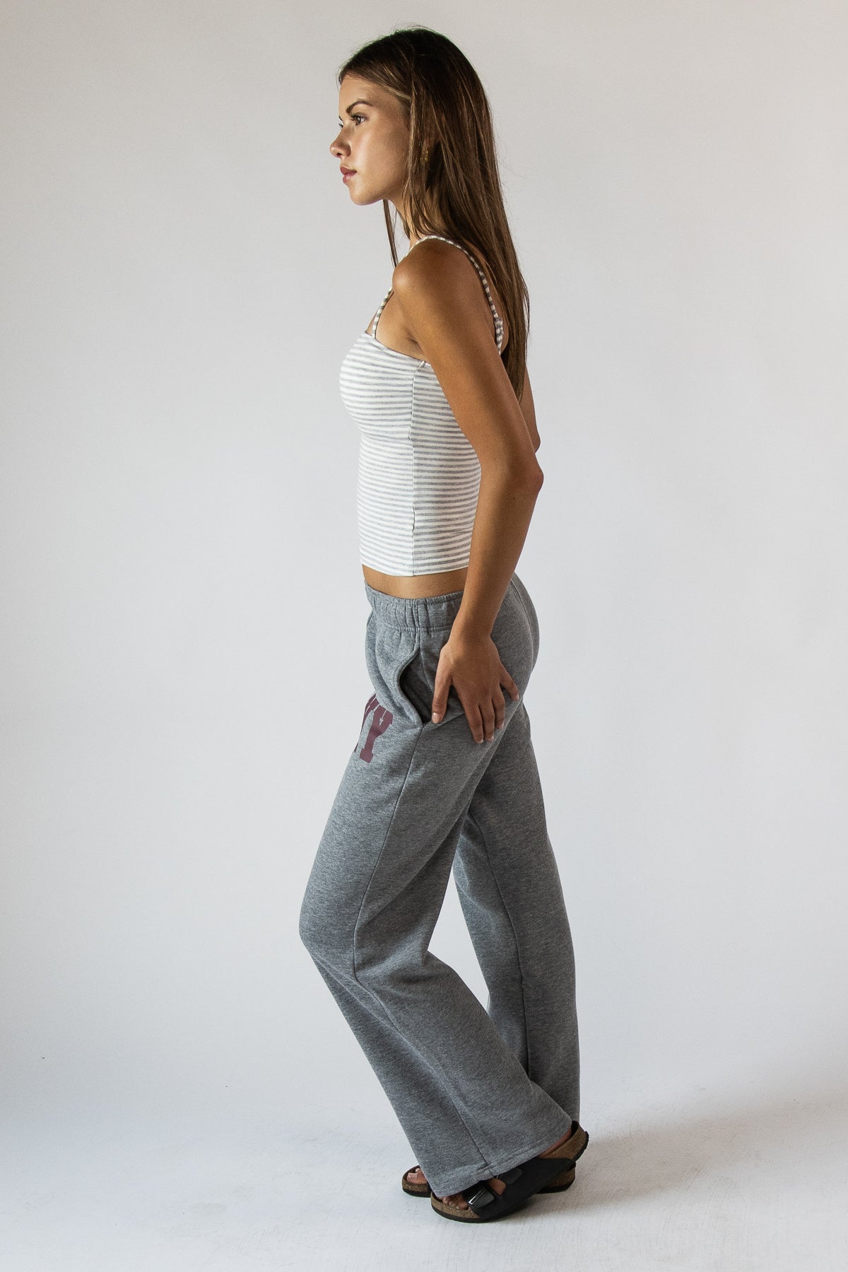 Wide Leg Graphic Sweatpants