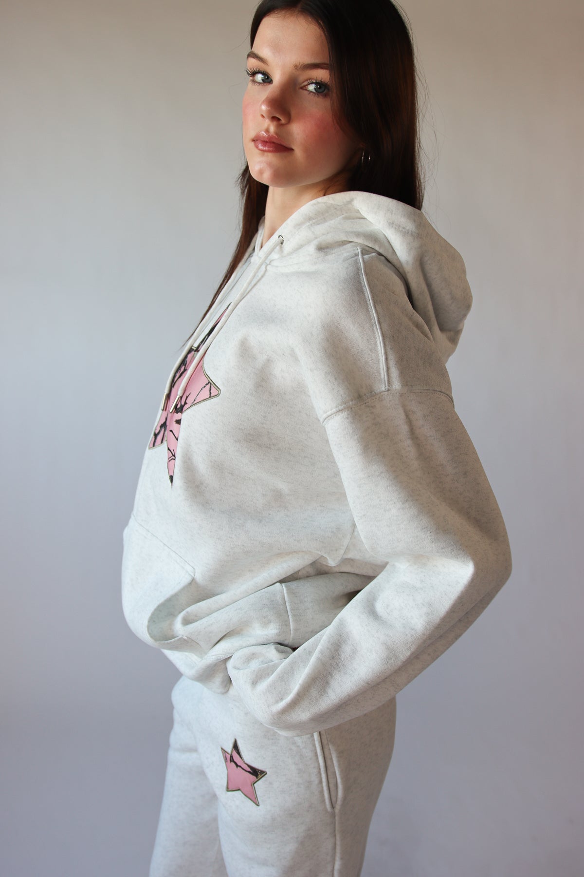Woodland Print Patch Hoodie