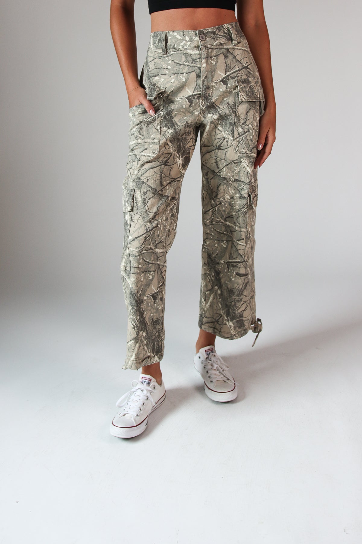 Woodland High Waisted Jogger Pants