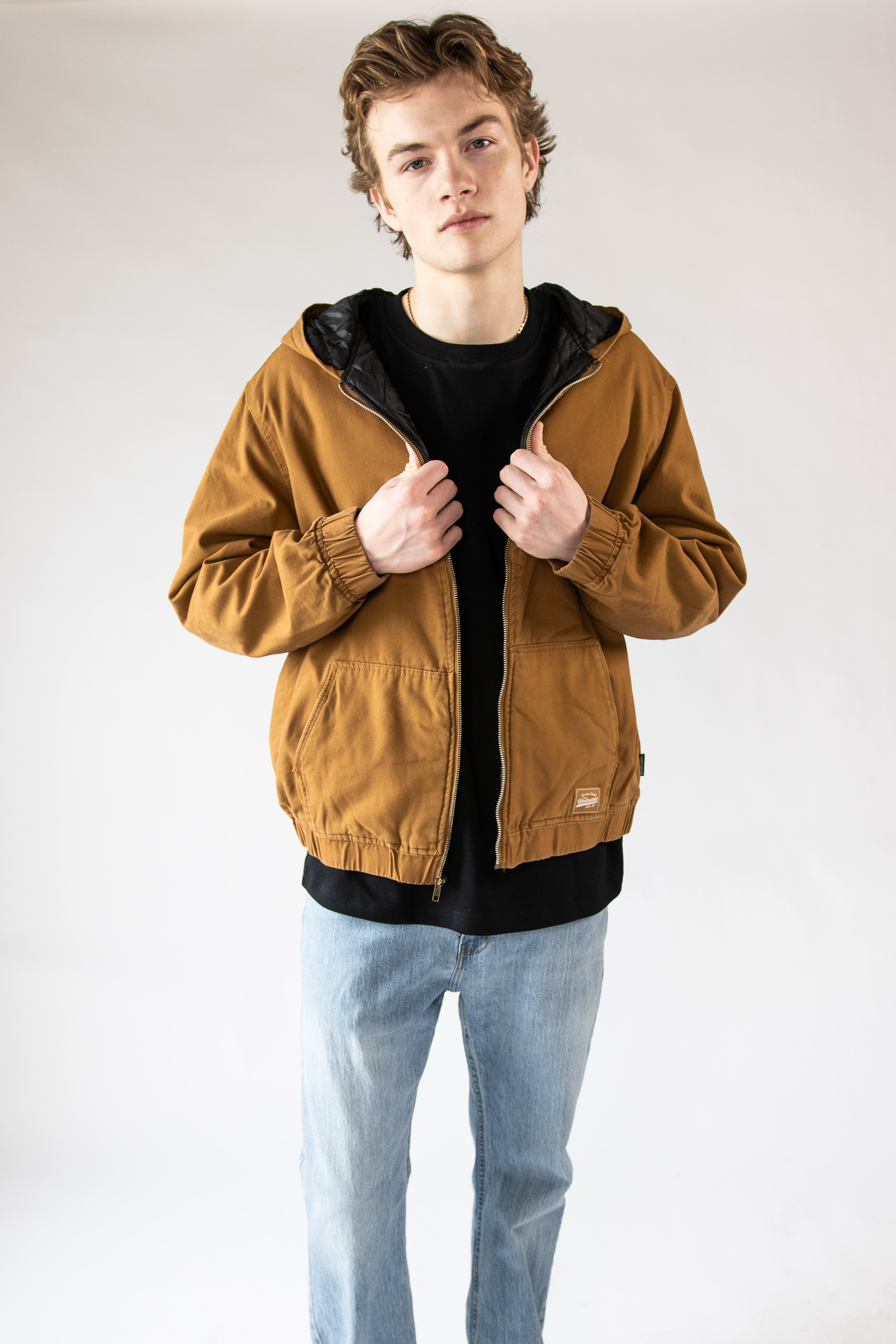 Canvas Workwear Hooded Jacket