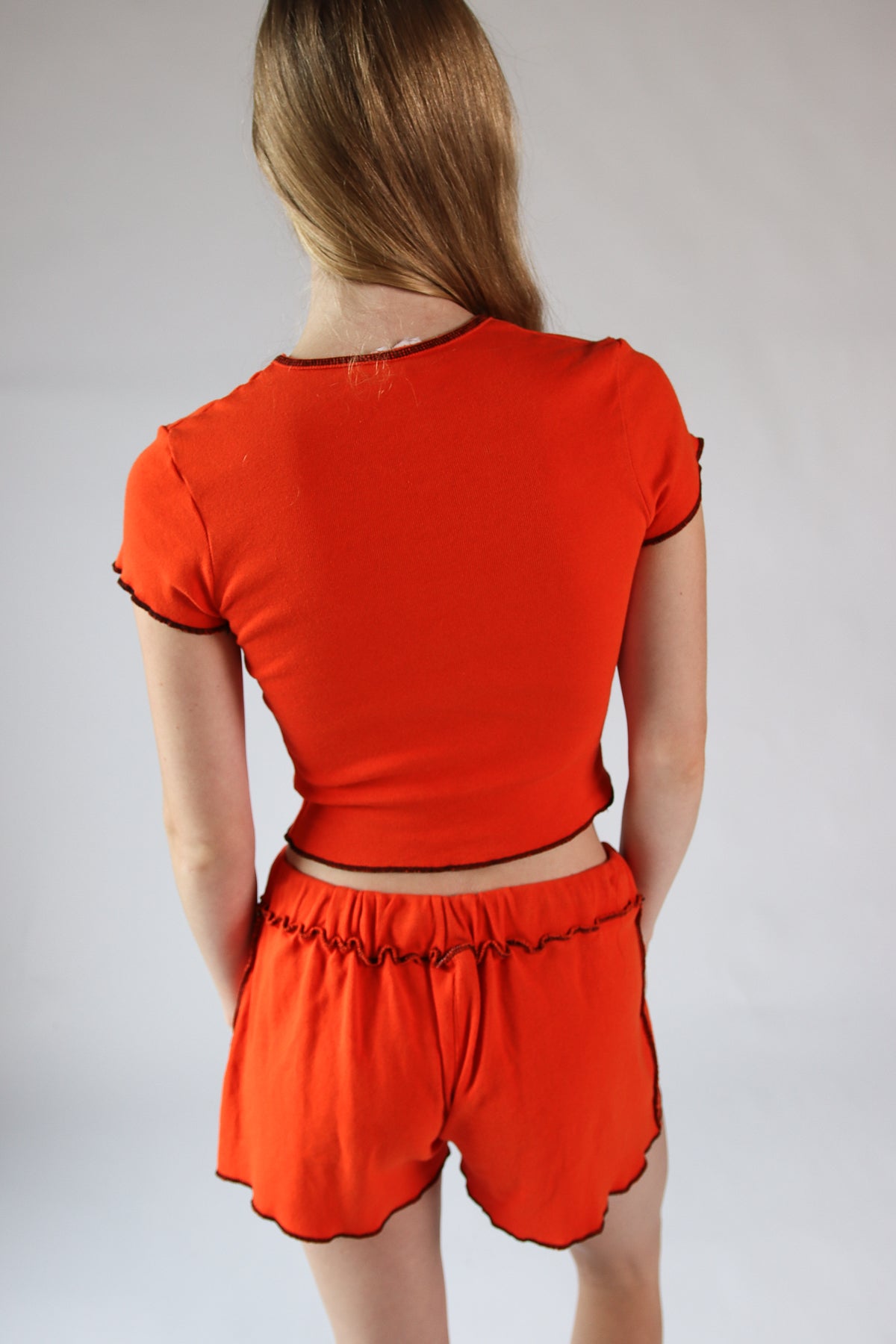 Vintage Y2K Deadstock Contrast Stitch Tee