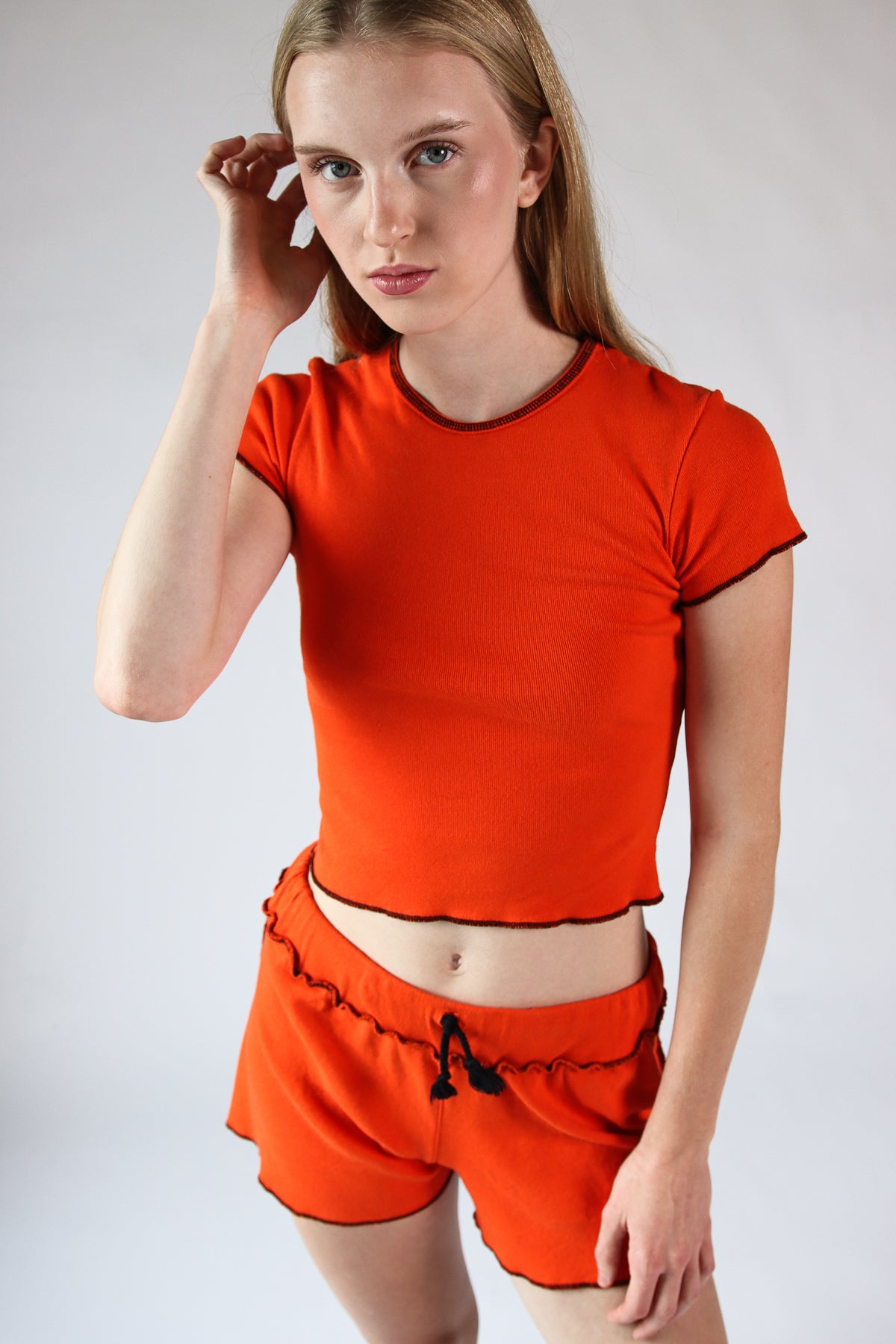 Vintage Y2K Deadstock Contrast Stitch Tee