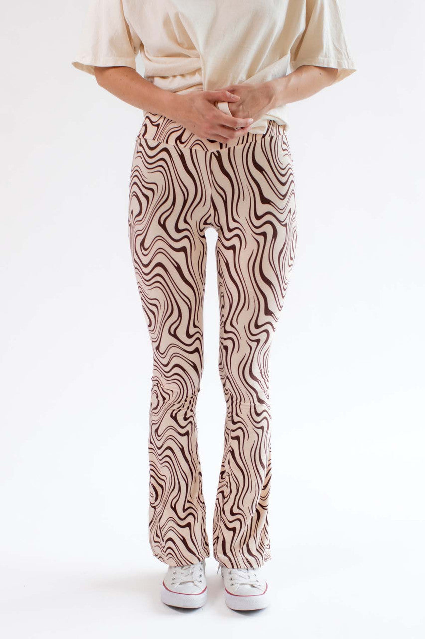 Abstract Wave Bell Bottoms