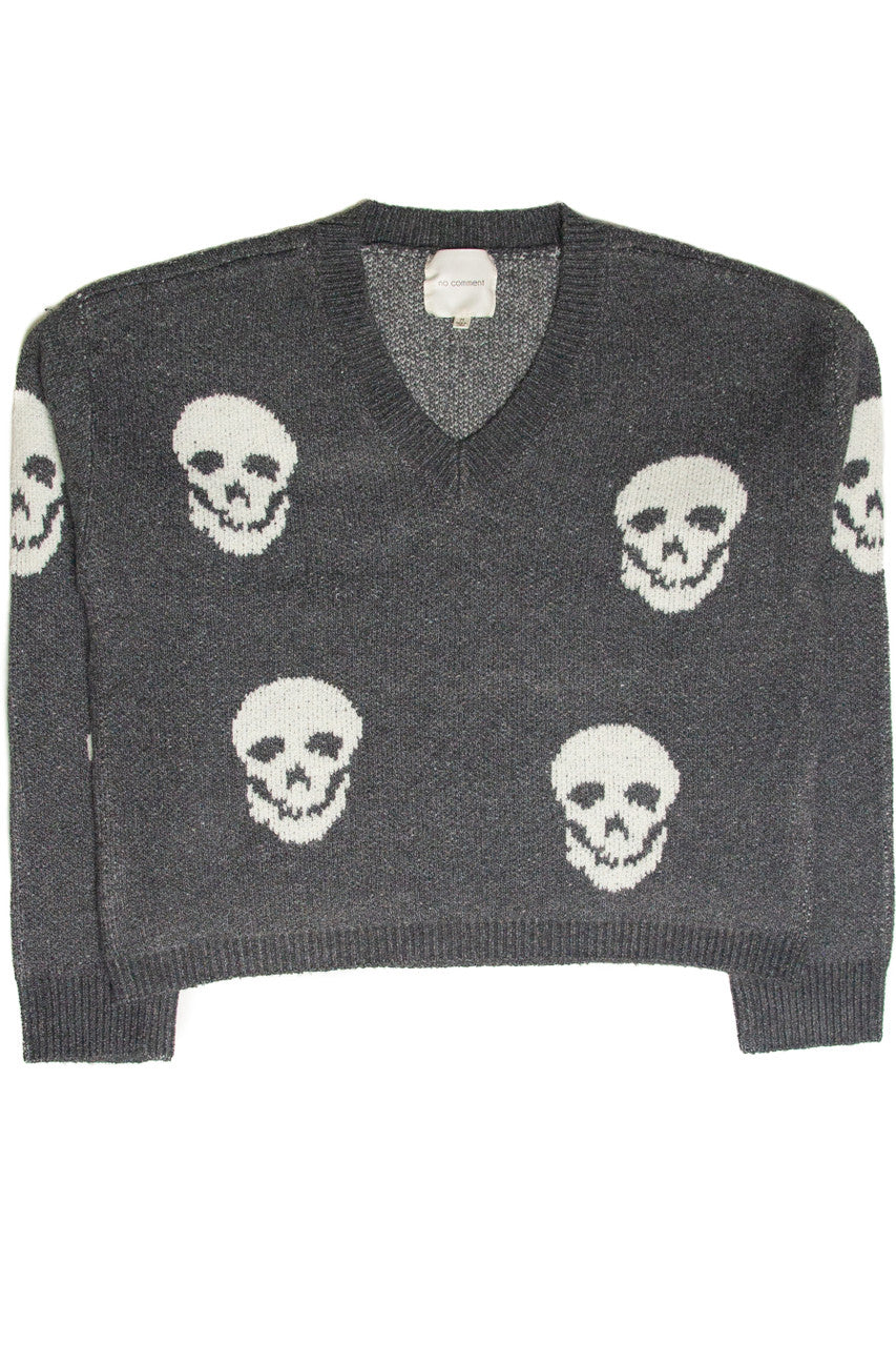 Skull Pullover Sweater