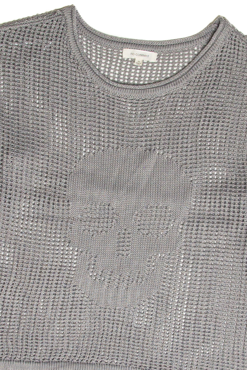 Mesh Stitch Skull Sweater