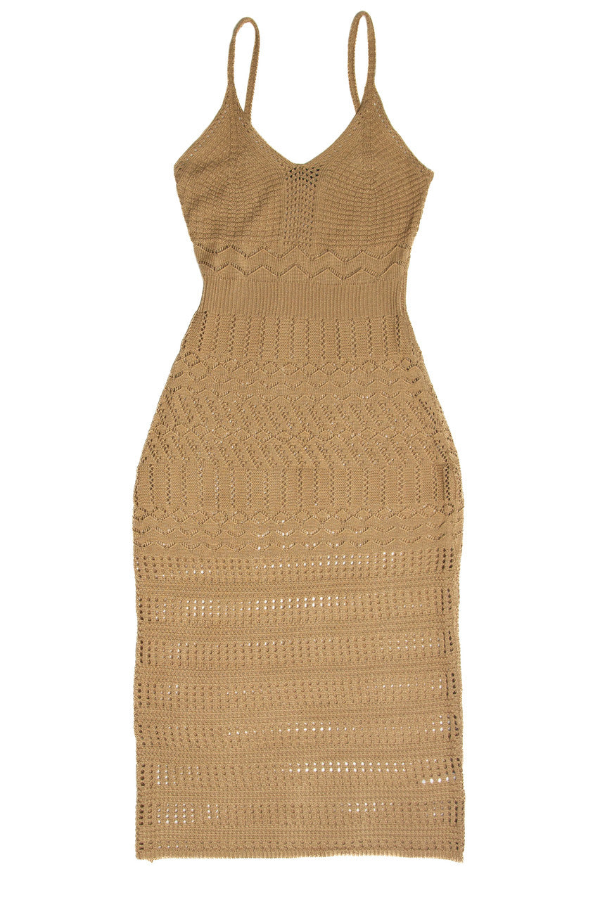 Pointelle Maxi Dress