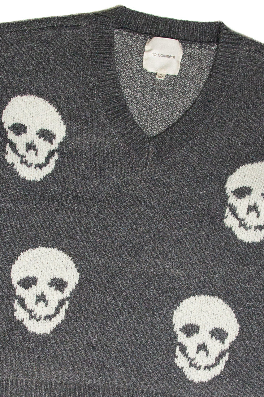Skull Pullover Sweater