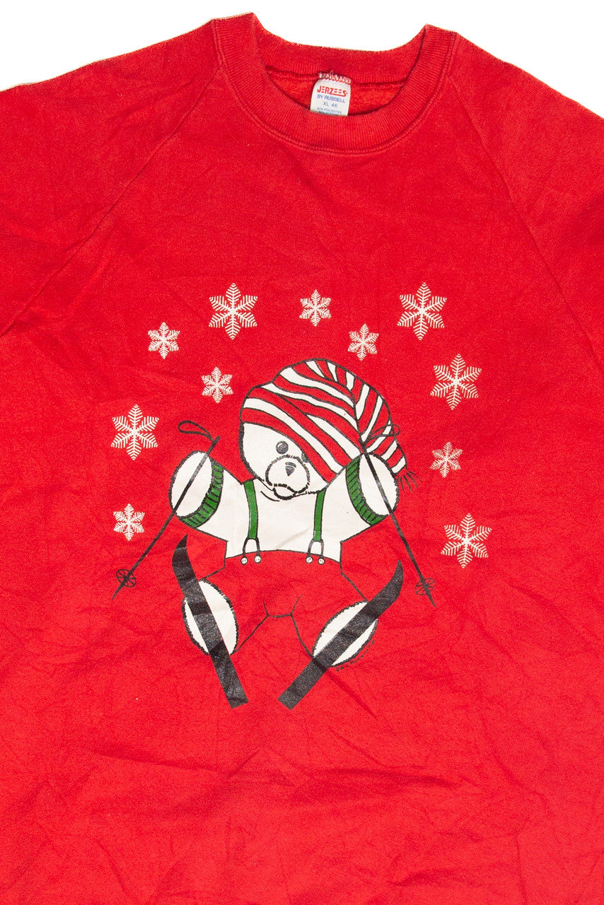 Vintage Red Holiday Sweatshirt 63062