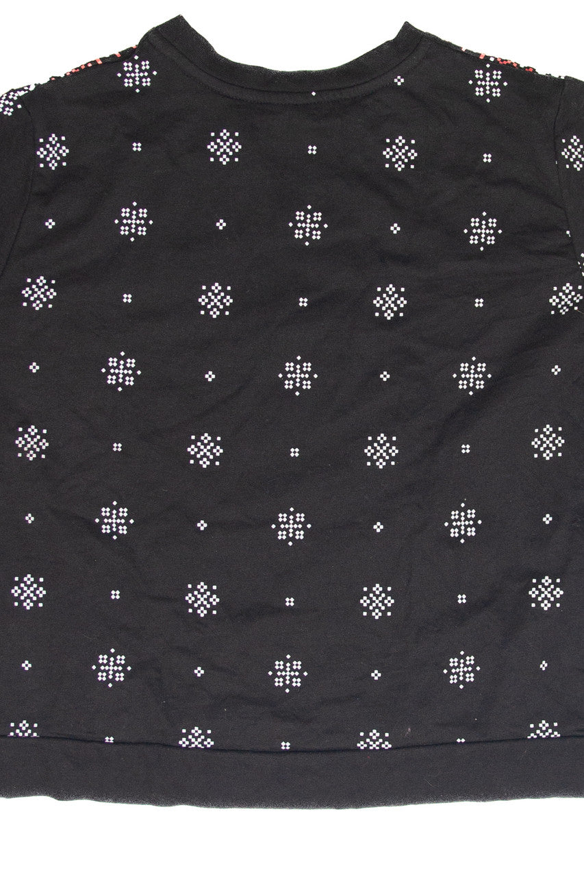 Black "This Girl Loves Christmas" Holiday Sweatshirt