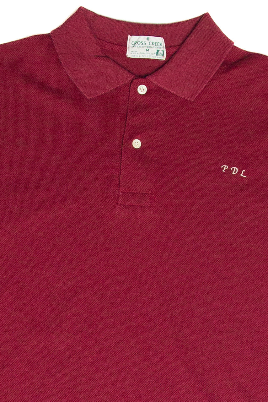 Vintage Cross Creek "PDL" Polo Shirt
