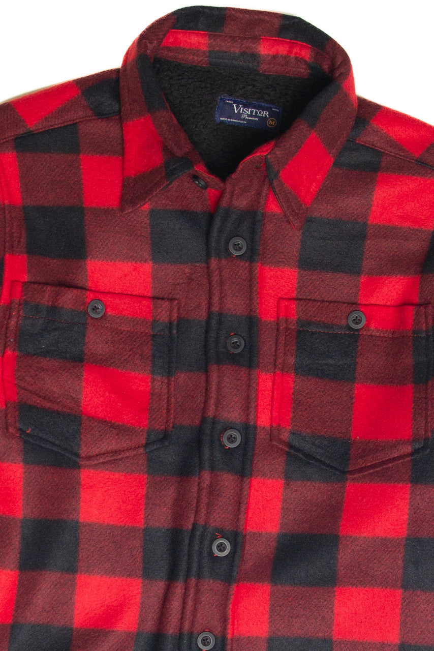 Flannel Sherpa Jacket