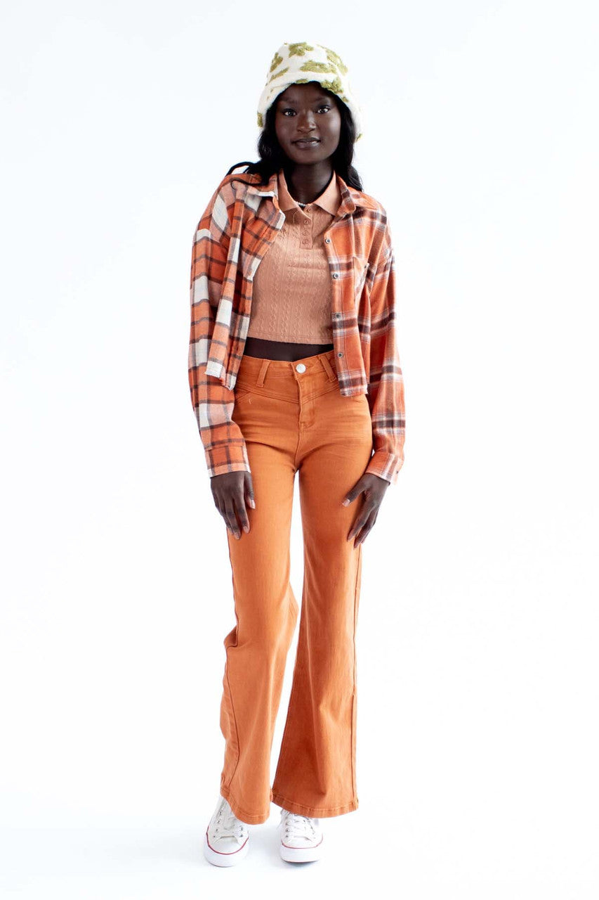 Adobe High Rise Wide Leg Pants