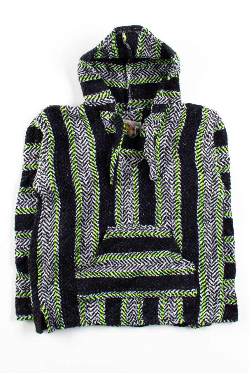 Black Lime Baja Hoodie