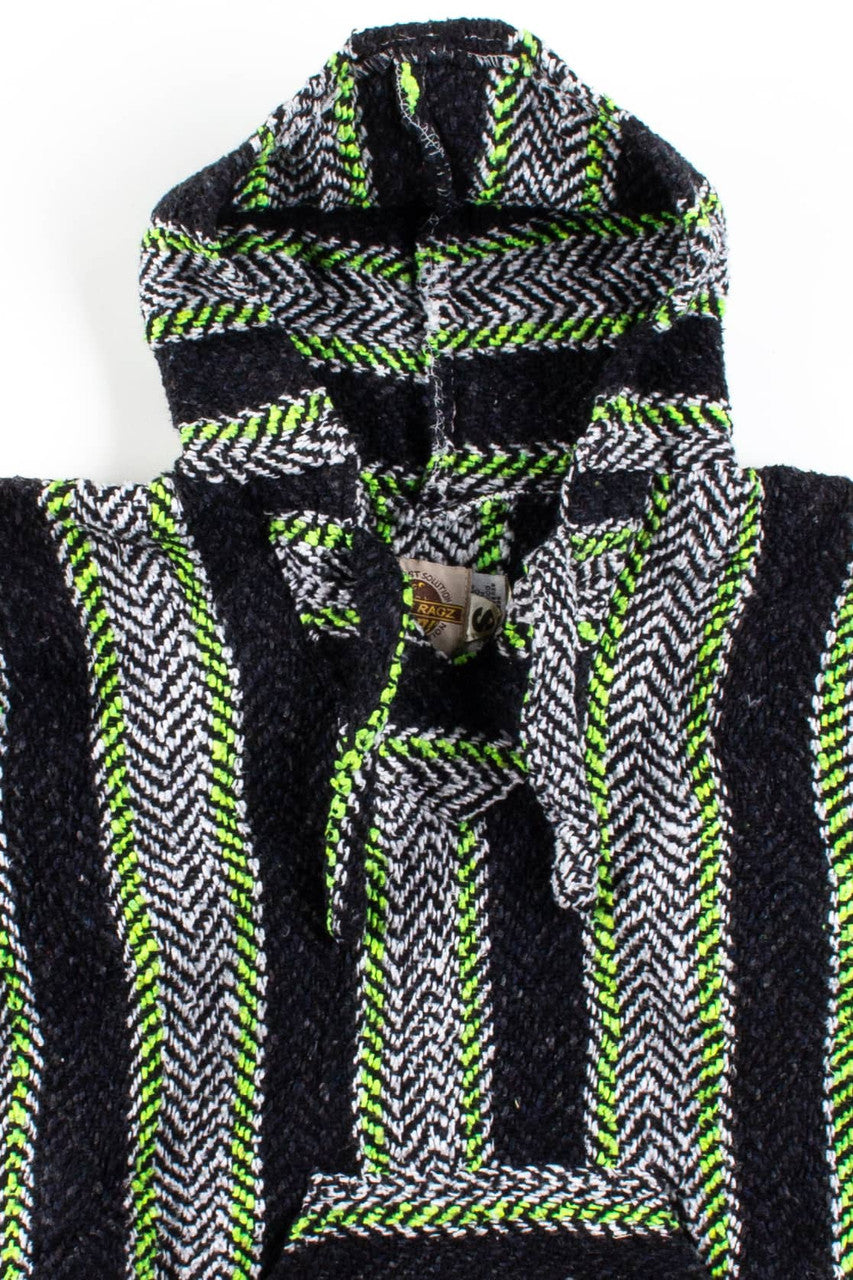 Black Lime Baja Hoodie