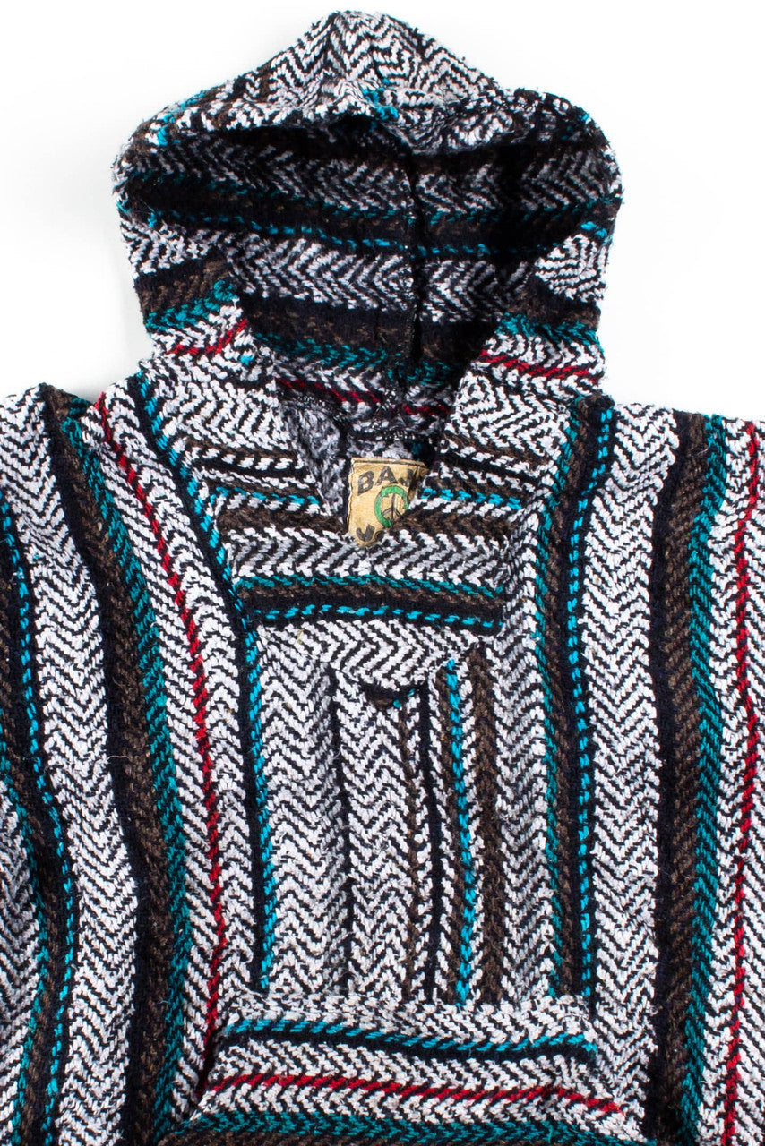 Black Multicolor Baja Hoodie
