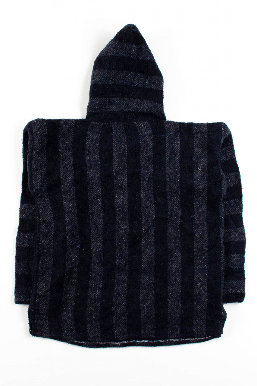 Vintage Navy Striped Baja Hoodie