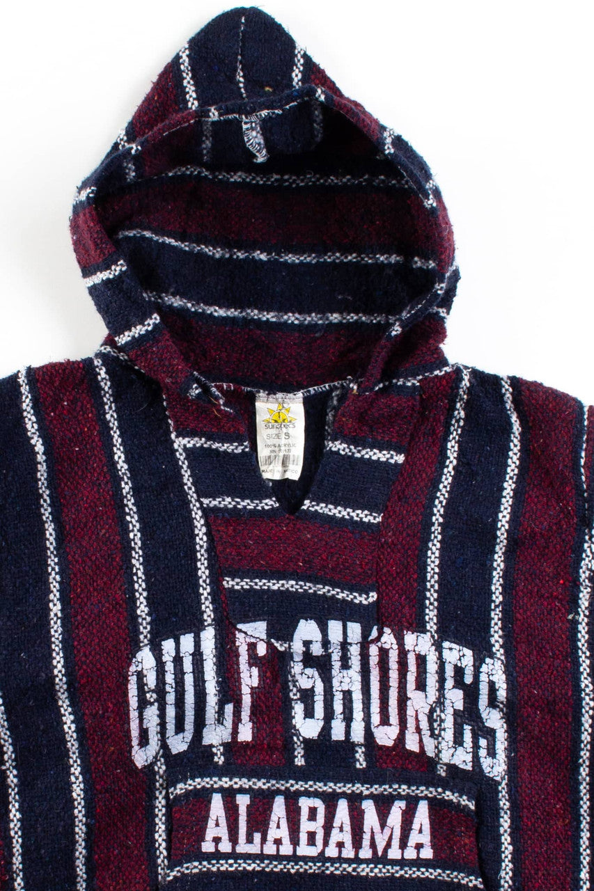Gulf Shores Alabama Vintage Baja Hoodie