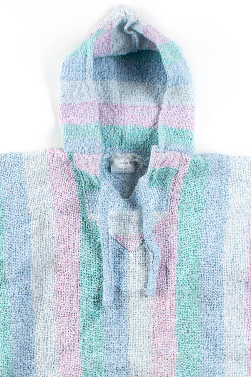 Vintage Pastel Mint Baja Hoodie