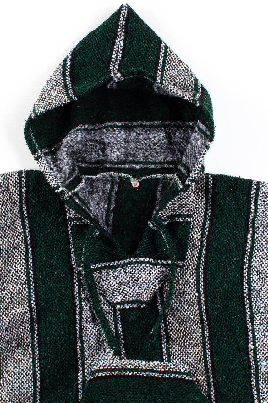 Vintage Forest Stripe Baja Hoodie