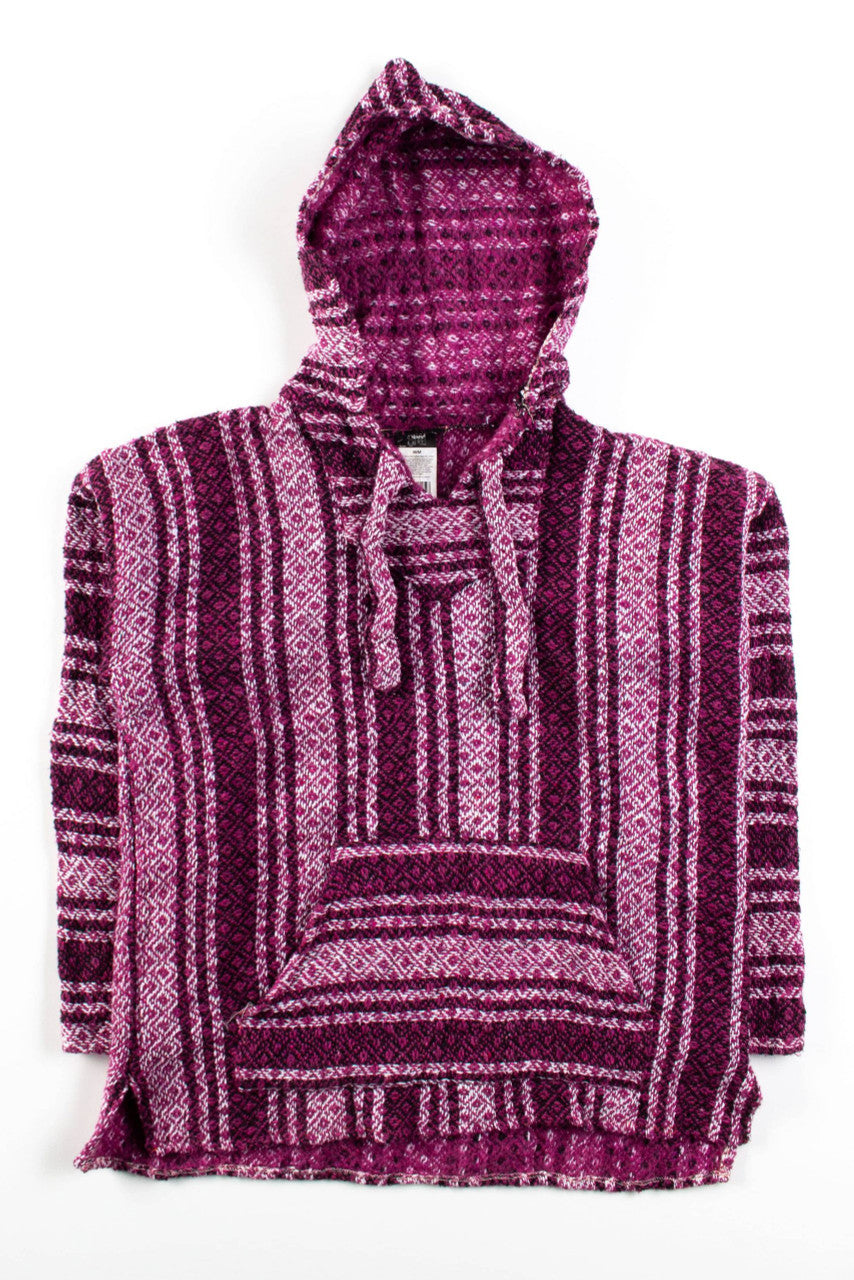 Vintage Magenta Greca Baja Hoodie