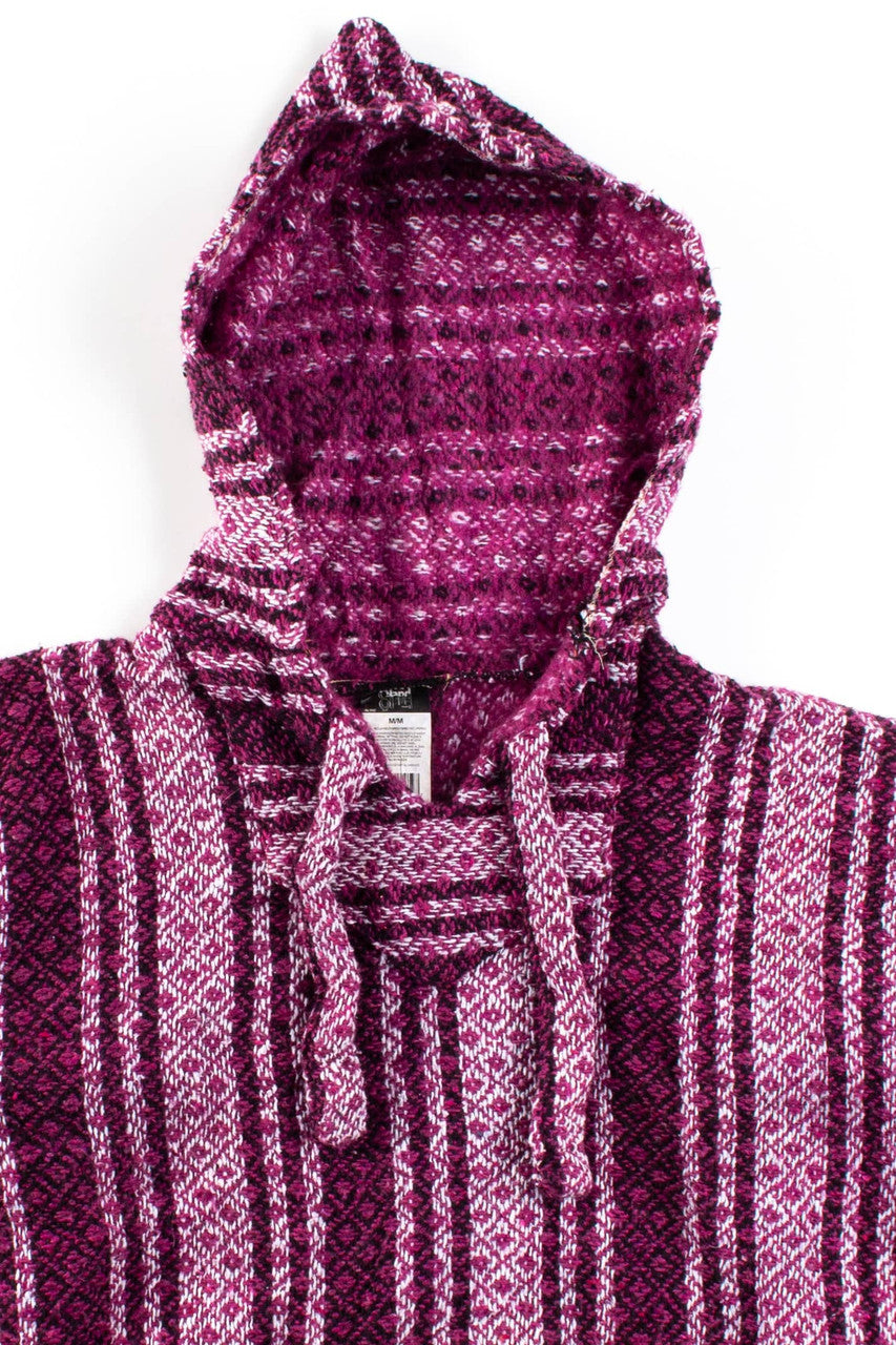 Vintage Magenta Greca Baja Hoodie