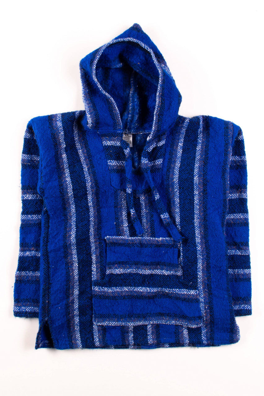Vintage Royal Blue Baja Hoodie
