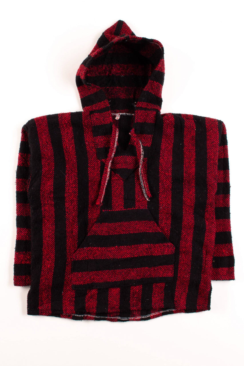 Vintage Red & Black Baja Hoodie 1