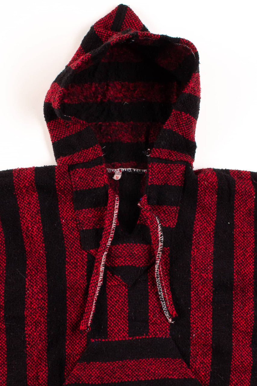 Vintage Red & Black Baja Hoodie 1