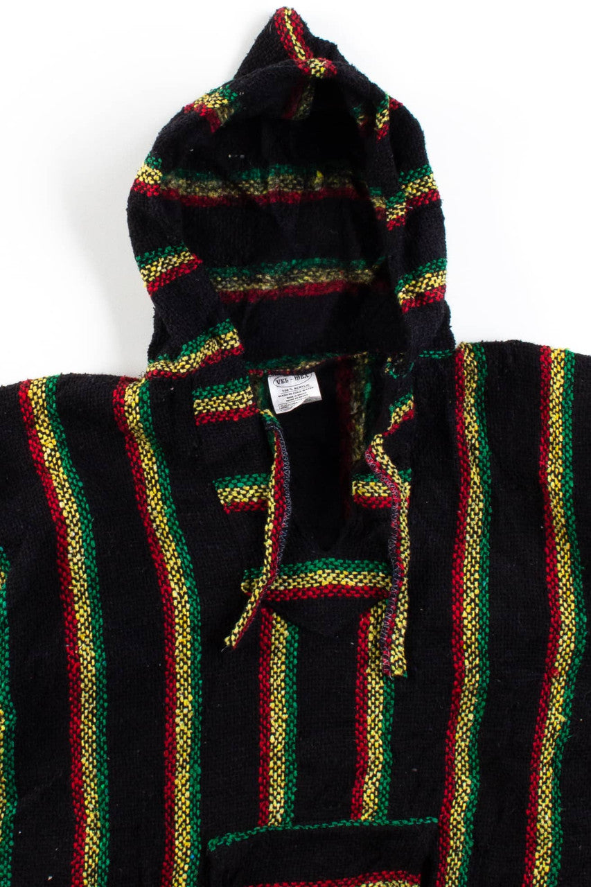 Vintage Rasta Baja Hoodie 2