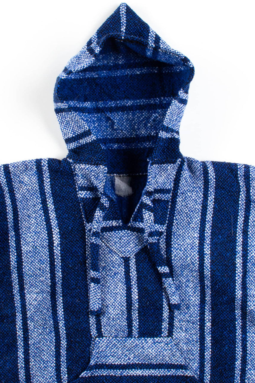Vintage Royal Blue Baja Hoodie 1