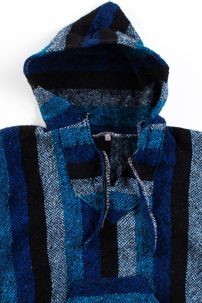 Vintage Dark Blue Baja Hoodie