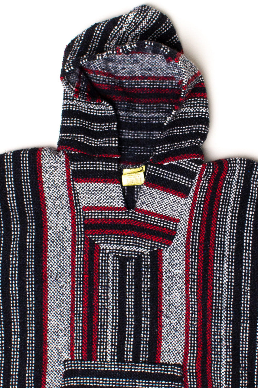 Vintage Red & Black Baja Hoodie 2