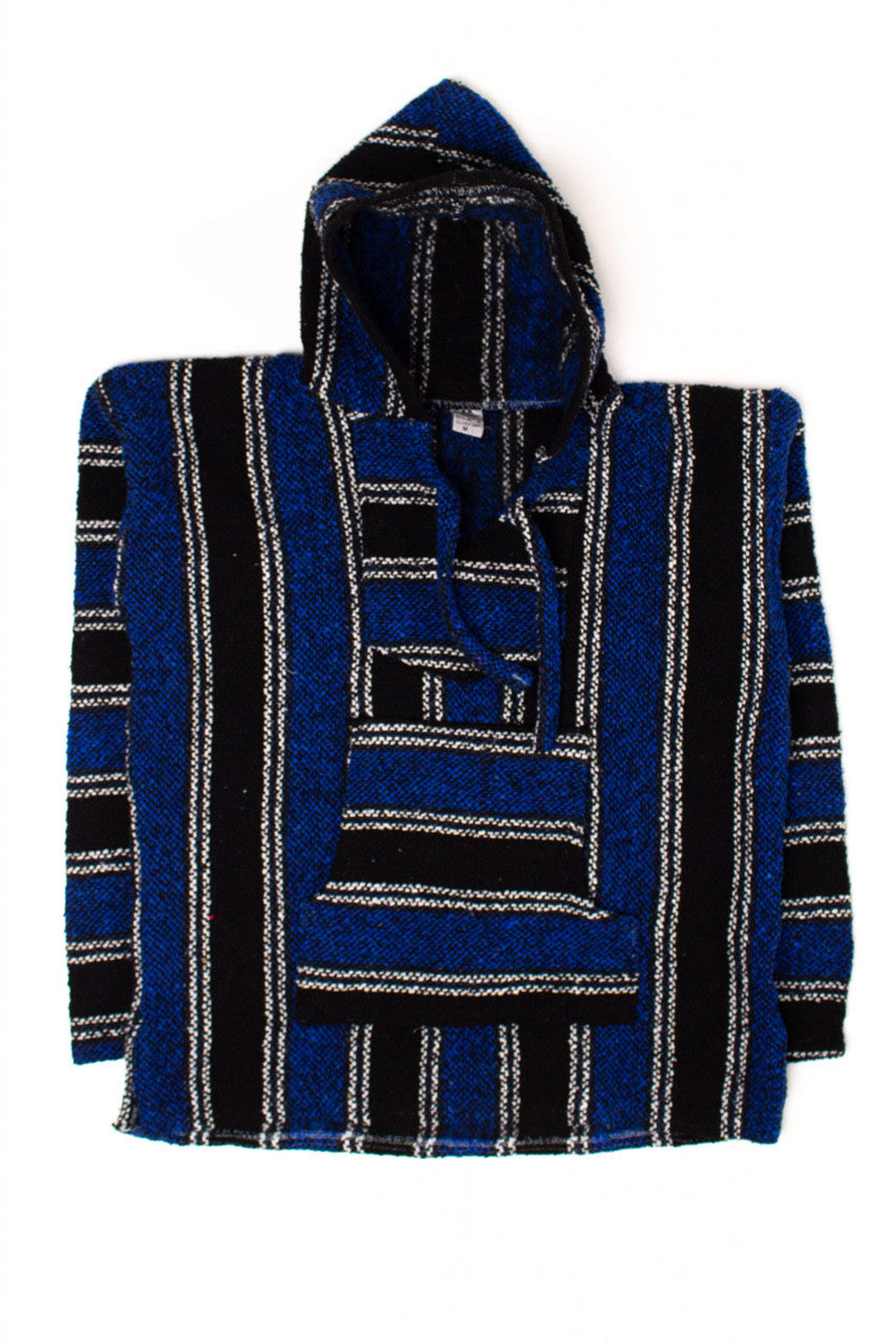 Vintage Indigo Black Baja Hoodie