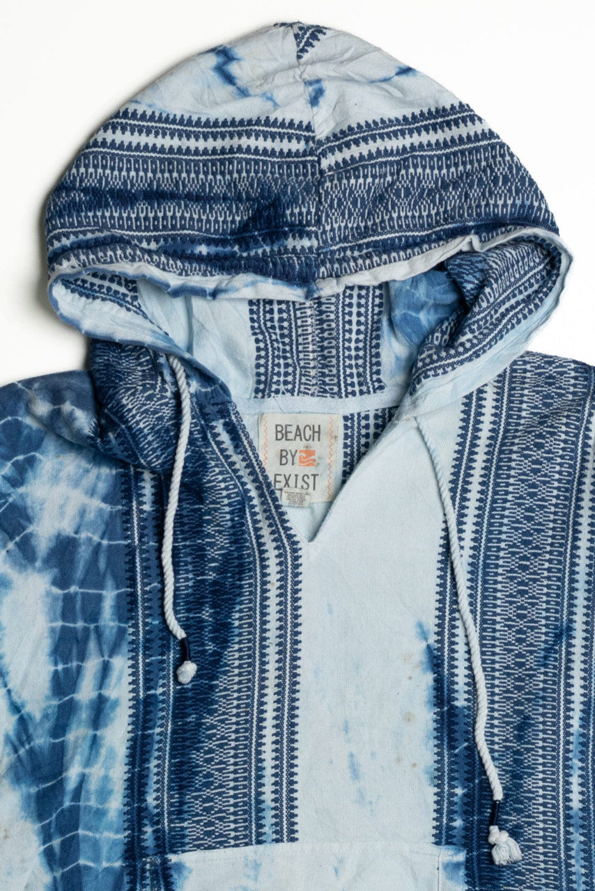 Blue Tie Dye Hoodie 1