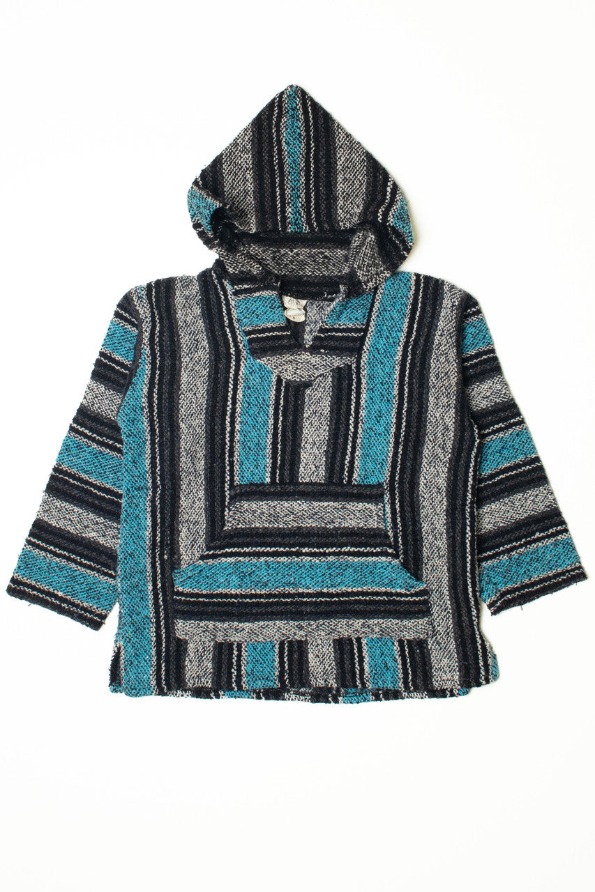 Gray & Blue Frank's Textiles Baja Hoodie 2801
