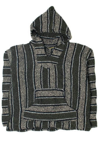 Army Green Baja Hoodie 2813