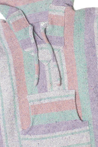 Pastel Striped Baja Hoodie 2815